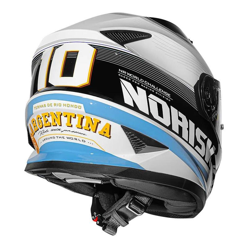 Capacete com Óculos Norisk FF302 Soul 2 Grand Prix Argentina